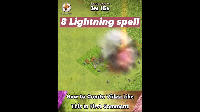 How many Lightning Spell you need to destroy each Hero | clash of clans