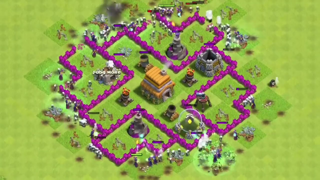 NEW Level 6 Witch Skeleton Army Vs Every Town Hall |CLASH OF CLANS |JPO GAME