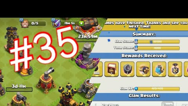 Clan Games Rewards and 2 Upgrades! - Clash of Clans - E35