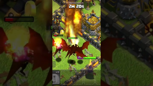 Dragons Dangerous Attack | Clash of Clans