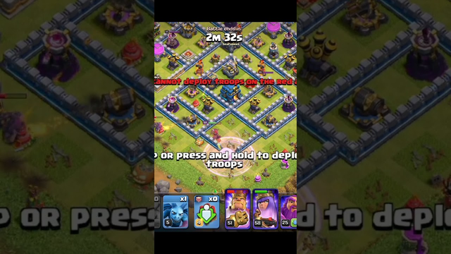 Perfect rage spell (clash of clans)