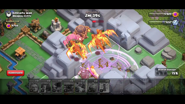 Clan capital attack in clash of clans