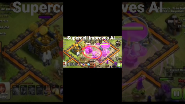 Supercell improves AI for Golem -Clash of Clans