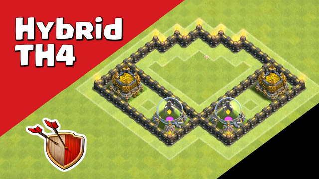 NEW BEST Town Hall 4 (TH4) | Clash of Clans TH 4 - Part 9 | Samo Gamer