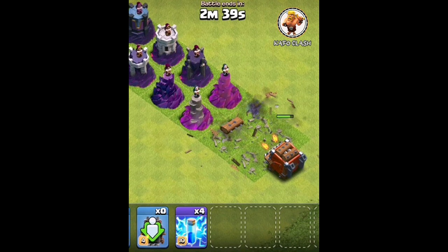 Log Launcher vs All Wizard Tower Levels in Clash of Clans #coc #clashofclans #shorts