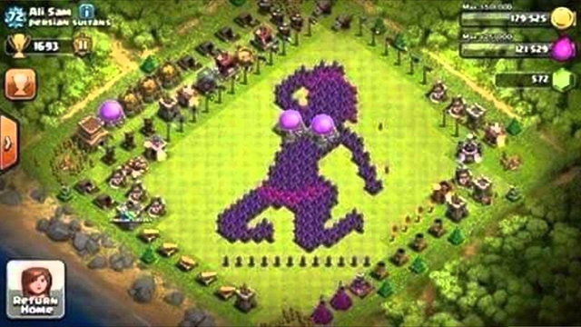 clash of clans hot base