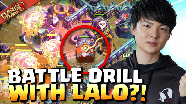 STARS uses Battle Drill in a LAVALOON Attack?! Clash of Clans