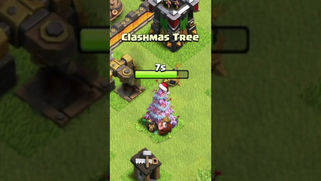 What's Inside the NEW Christmas Tree Obstacle? (Clash of Clans)