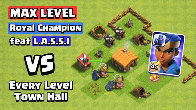 When Town Hall 13 Hero Visits Low Level Town Hall | Clash of Clans