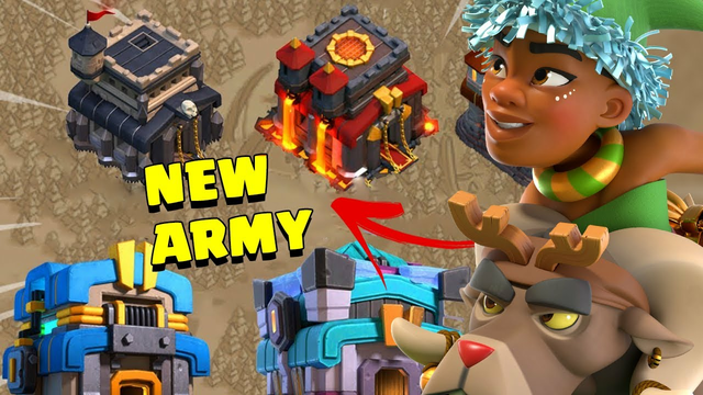 new RAM RIDER strategy for every town hall clash of clans