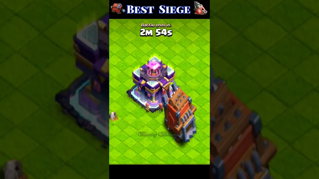 Best Siege In Clash Of clans #shorts #youtubeshorts #cocshorts