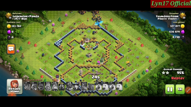 Playing Clash of Clans#3stars #2star#highestScore#Looting