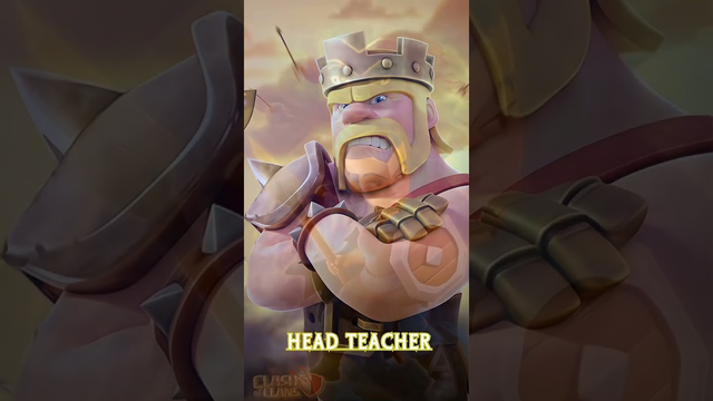 IF CLASH OF CLANS IS A SCHOOL /#clashofclans /#shorts #gameplay # GAMERESEARCHERSQ