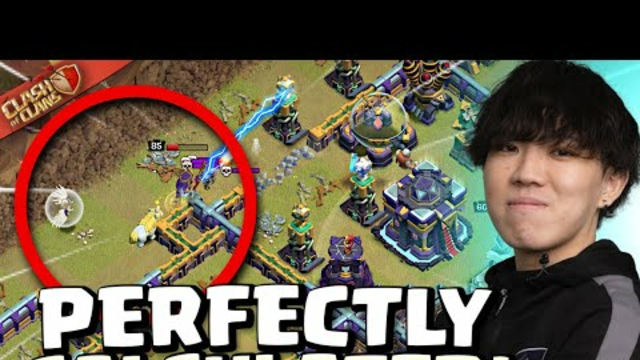 Klaus perfectly calculated this 1 HEALER Queen Charge! Clash of Clans