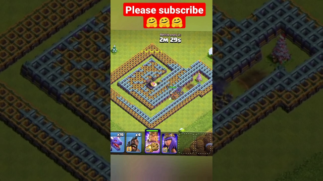 max king vs cannon and traps (CLASH OF CLANS) #clashofclans #coc