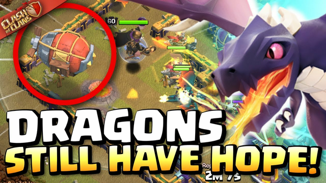 DRAGONS ARE NOT DEAD AT TH15! Just use them like THIS! Clash of Clans