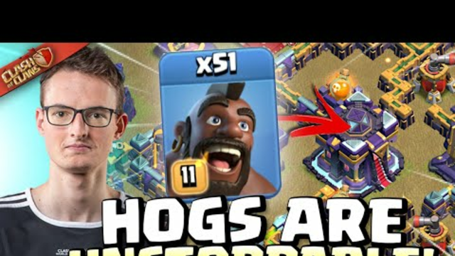 HOGS ARE UNSTOPPABLE in the hands of Sythne! Clash of Clans