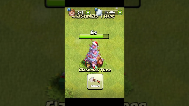 what's inside the christmas tree || clash of clans || R.D gaming #clashofclans #shorts #trending