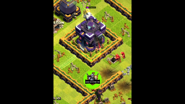 2 wizard sa town hall 15 destroyed! clash of clans #coc #new #shortvideo #best #clash #short