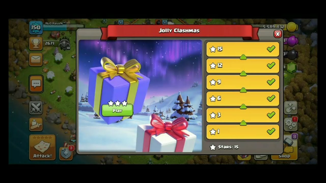 Easily Take 3 Star Jolly Clashmas Challenge #5 In Clash Of Clans | Jolly Clashmas Challenge Level 5