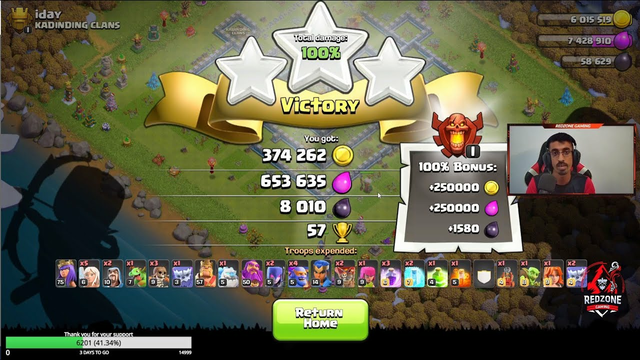 Clash of Clans World Records! 57 Cups In Th 13