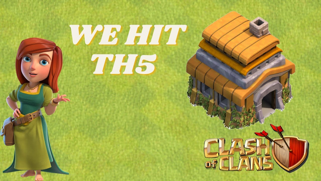 CLASH OF CLANS FREE TO PLAY WE HIT TH5