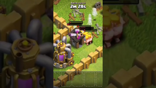{clash of clans} 120 barbarian v/s th5 bass #coc world game     #shorts #viral