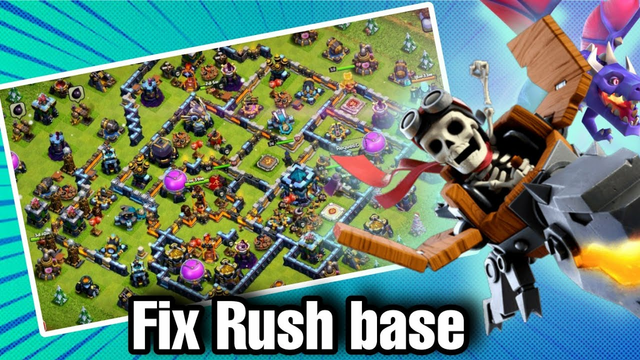 How to fix Rush base | Ajith010 Gaming | Clash of clans Malayalam | Coc Malayalam