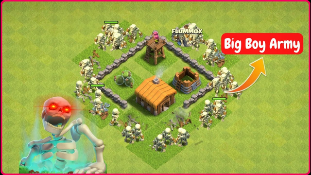 The Ultimate Showdown: Big Boy Army Vs Every Town Hall In Clash of Clans!