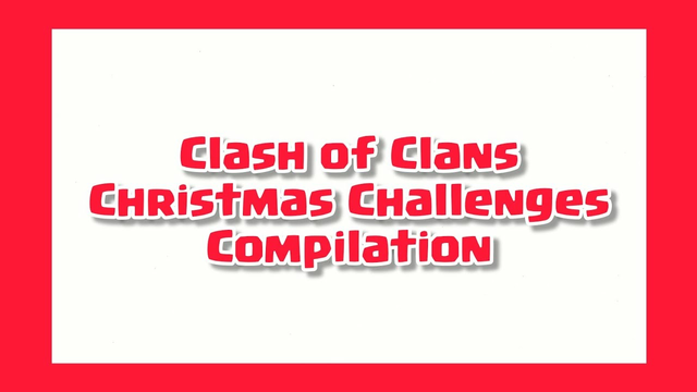 Clash of Clans Christmas Challenges Compilation | Wizzy Gaming