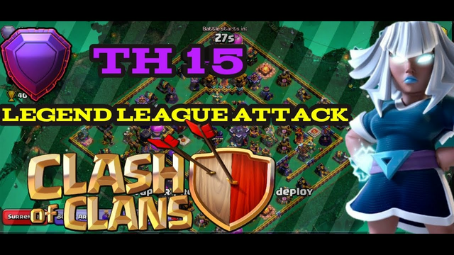 Clash of clans: Legend league attack|electro titans attack