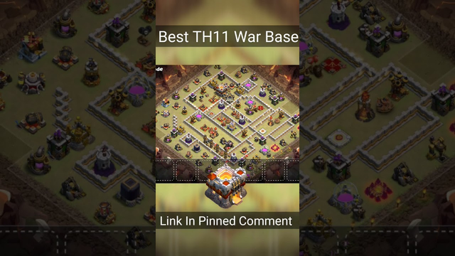 Best Th11 War Base Clash Of Clans #clashofclans #coc #shorts #th11baselink