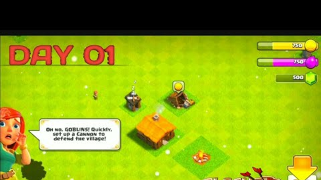 Playing clash of clans for the first time ||