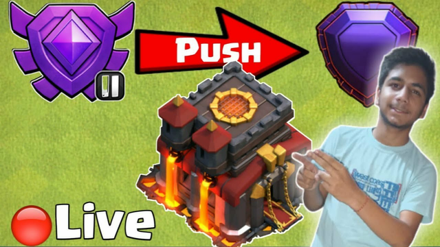 Clash Of Clans Live - Th10 Pushing To Legends (2319/5000) - Base Visiting And Many More!!
