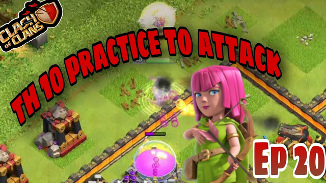 Town Hall 10 practice match best attack in clash of clans new update #coc #battle l  Episode #20