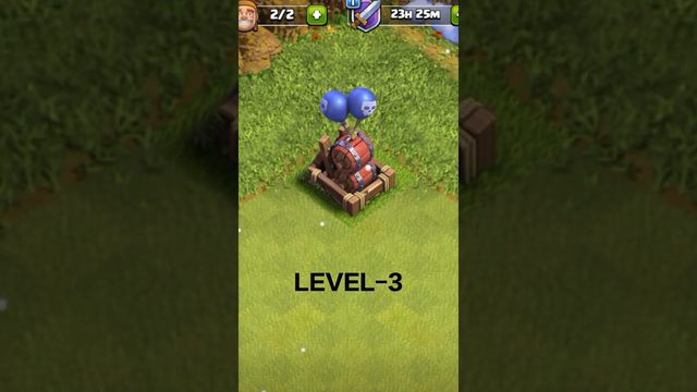 transformation air bombs to upgrade level in Clash Of Clan #coc #viral #short