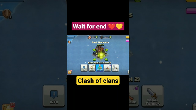 All levels of dark barracks in clash of clans | #shorts #trending #clashofclans #coc #viral #gaming