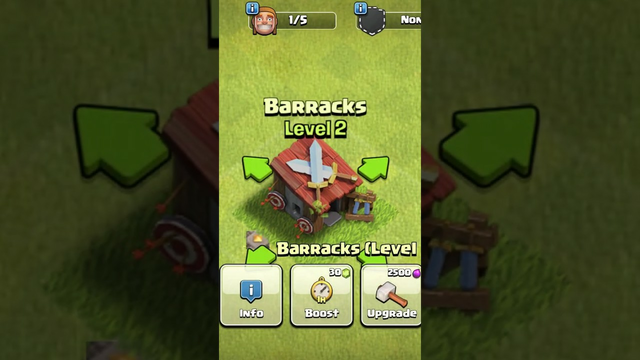 Clash of clans barracks 1 to max level upgrade / barracks all troops unlock / barracks all levels