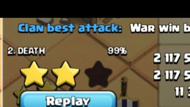 Clash of clans back to back 99% in clan war league..
