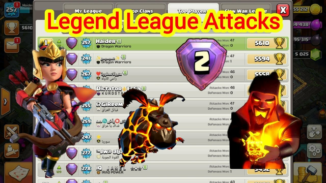 Legend League Attacks January Season Day 12 Blizzard Lalo | Clash of Clans