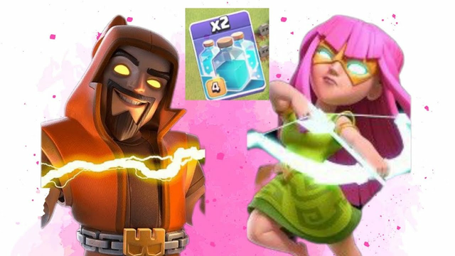 Clash of clans| super Arshad and super Wizard and spells clone| best attack | TH11 Vs TH12
