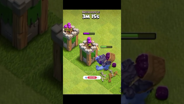 Max yeti VS All level Archer towers in clash of clans #short #coc #trending #shorts