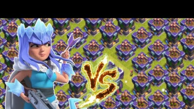 Archer Queen + Healer Vs Base With Max Archer Tower | Clash Of Clans