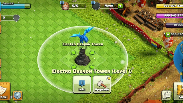 Electro Dragon(ed) tower | 1 to max level in Clash of Clans