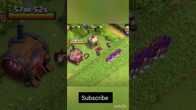 clash of clans minor chenge in super minor #clash of clans #viralshorts #shorts