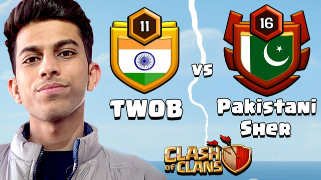 PRO TH15 battle | India vs Pakistan (Clash of Clans)