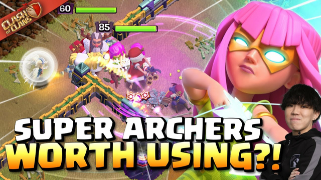 SUPER ARCHERS UNDERRATED?! Plus KLAUS goes crazy with 2 Healer Queen Charge! Clash of Clans
