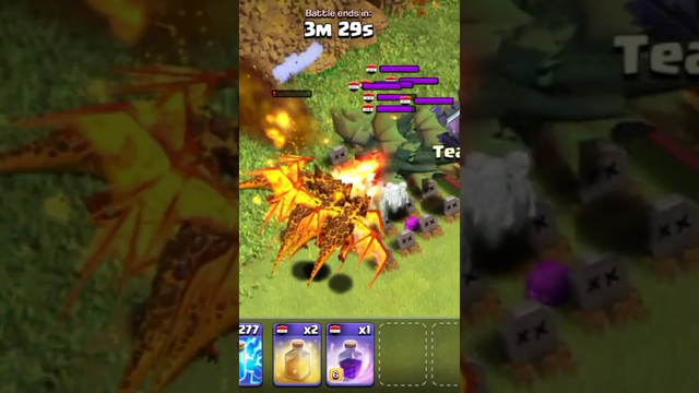 Clash of Clans Golden Dragon VS Normal Dragon #clashofclans #coc#gameplay#games#gaming#gamingvideos