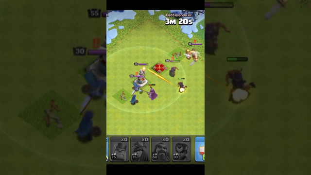Heroes vs Heroes in Clash of Clans #shorts #rockstarcoc #clashofclans