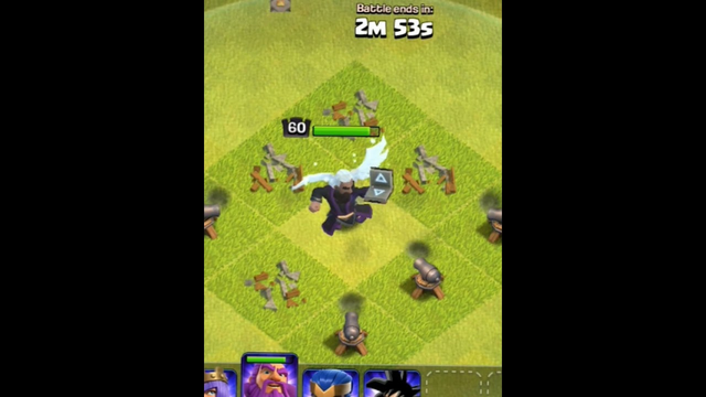 max heros vs level 1 cannon ll clash of clans #clashofclans #viral #coc #shorts #cocshorts